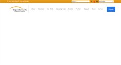 Desktop Screenshot of bridgestocommunity.org